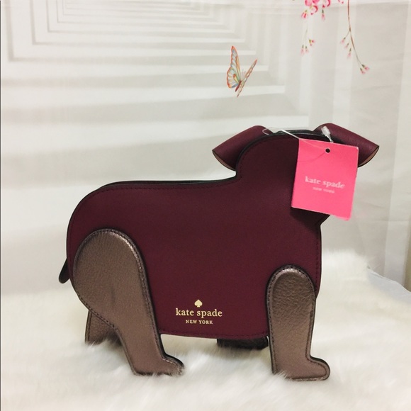 NWT Kate Spade Novelty Floral pup crossbody bag - Picture 4 of 8